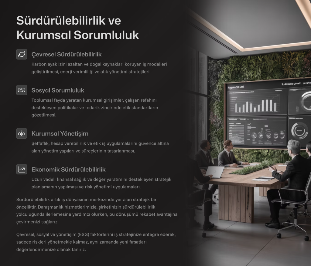 Kurumsal strateji Danışmanlığı